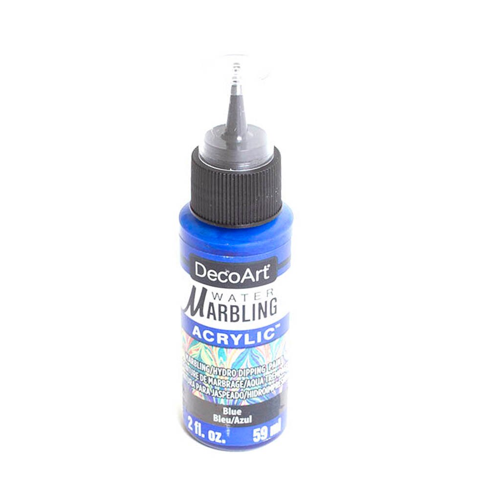 DecoArt, Paints, Art & School, Water Marbling, 2 ounce, 675003, Blue